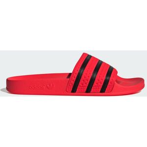 adidas Originals Badslippers - Lucid Red / Core Black - Synthetisch - Sportief