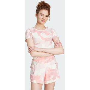 Essentials 3-Stripes Camo Print Baby T-shirt
