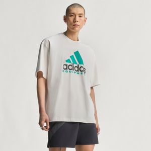 adidas - Equipment Tee - Sportshirt - Wit - Katoen