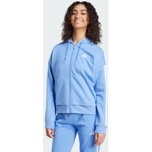 Essentials 3-Stripes Fleece Ritshoodie