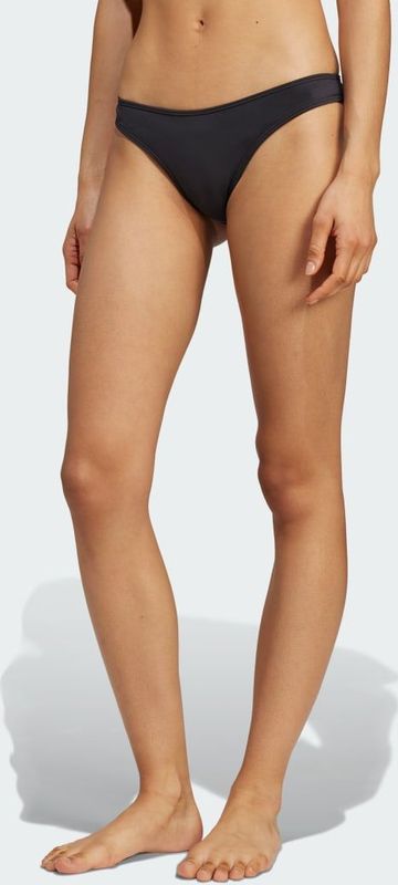 adidas - Bikinibroekjes - Zwart - Gerecycled Polyester - Strakke Pasvorm
