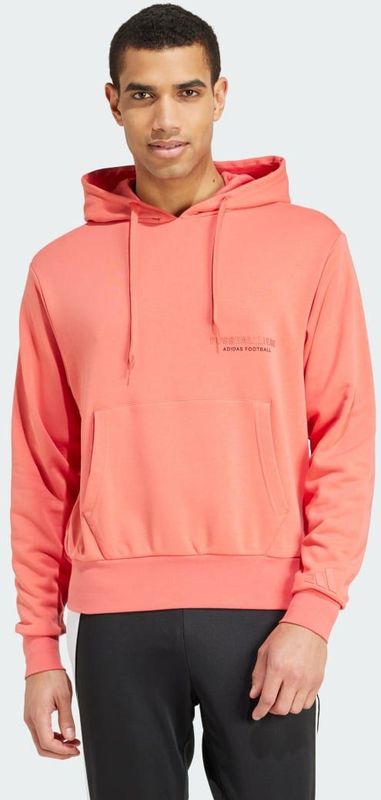 adidas - Fussballliebe Graphic Hoodie - Rood