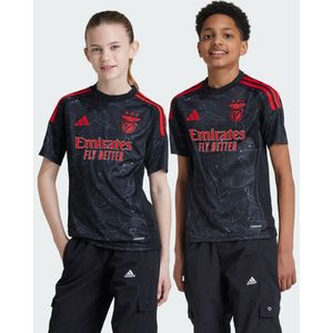 adidas - Benfica Lisbonne 2024/25 - Uitshirt - Rood/Wit - Voor Kinderen