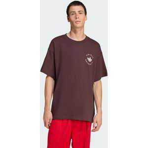 Curved adidas Trefoil Logo GFX T-shirt