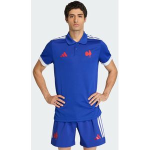 Frankrijk rugby thuis supporters replica Polo