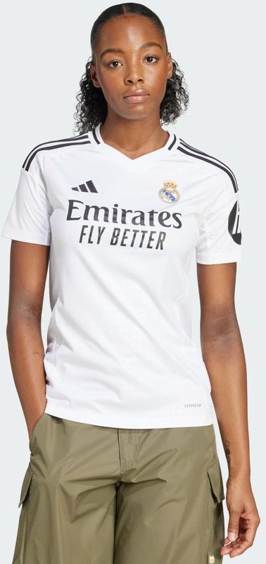 Adidas - Real Madrid 24/25 Thuis - Sportshirt - Wit - 100% Gerecycled Materiaal