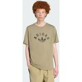 ADIDAS ORIGINALS - T-shirt - Antraciet - Tartan