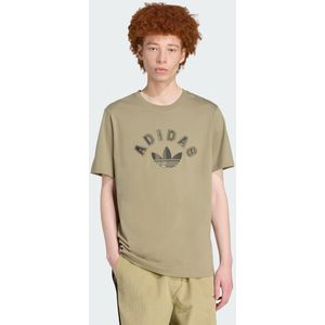 ADIDAS ORIGINALS - T-shirt - Antraciet - Tartan