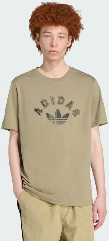 ADIDAS ORIGINALS - T-shirt - Antraciet - Tartan