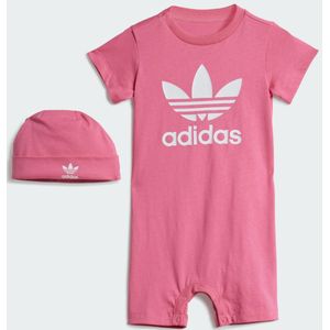 adidas - Jumpsuit - Grijs - Katoen - Inclusief Beanie