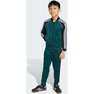 adidas Originals - Adicolor - Joggingpak - Donkergroen / Zwart / Wit - 2-delig