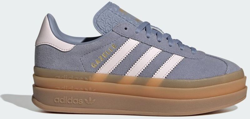 adidas Originals - Gazelle Bold - Sneakers - Silver Violet - Suède en Leer