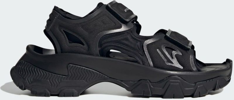 ADIDAS - BY STELLA MCCARTNEY - Sandaal - Zwart - Anatomisch Gevormd Voetbed