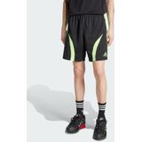 adidas - Short - Zwart - 100% Polyester - Trekkoordsluiting