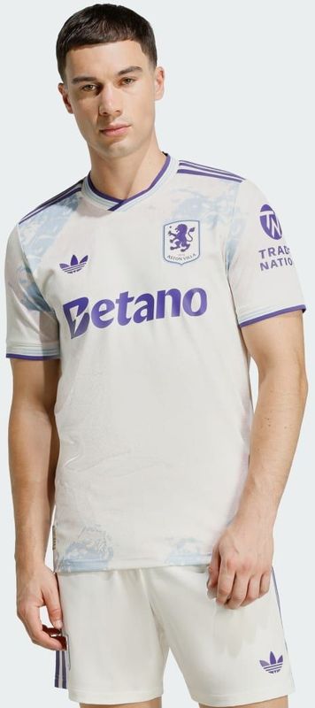 adidas - Aston Villa FC 2025/26 - Match Third Shirt - Wit - Heren