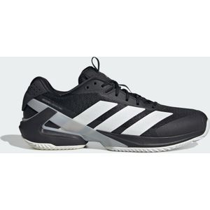 Adidas - Adizero Ubersonic 5 - Tennisschoenen - Blauw - Ademend Bovenwerk