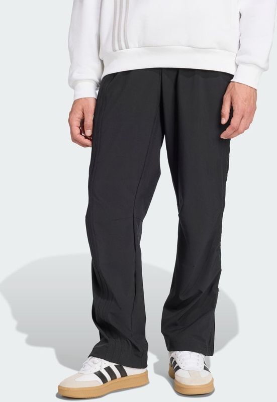 ADIDAS ORIGINALS - Side Mesh Zip - Broek - Zwart - Loosefit
