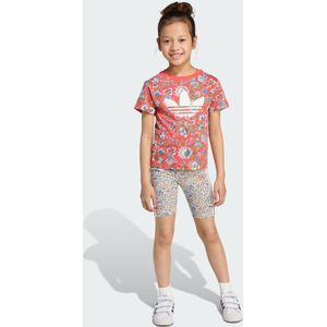 adidas Originals - X Liberty London - Trainingspak - Rood - Katoen Jersey