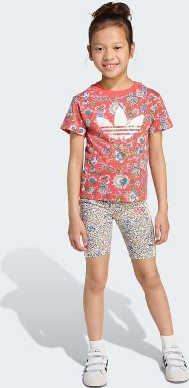 adidas Originals - X Liberty London - Trainingspak - Rood - Katoen Jersey