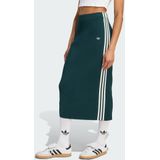 adidas Originals - Adicolor - Kokerrok - Donkergroen / Wit