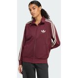adidas Originals - Sweatshirt met Logo - Bordeauxrood - Dames