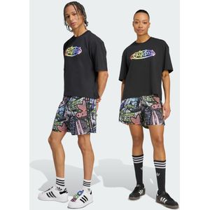 ADIDAS ORIGINALS - Broek 'Adidas x Jeremy Scott' - Lichtblauw - Sportbroek