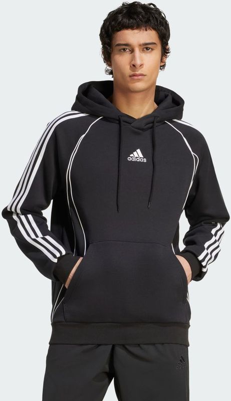 adidas - Adicolor Teamgeist Cut Line - Hoodie - Zwart