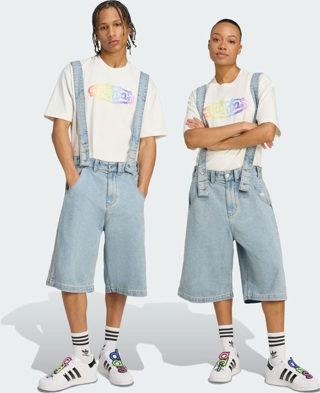 adidas - Denim Dungaree - Grijs - Jeans