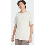 T-shirt - Effen - Jersey - Ronde Hals - Kwartmouw - Losse Pasvorm