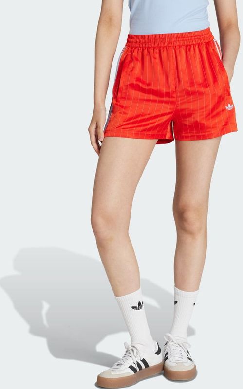 adidas Originals - Broek - Kreeft/Wit - Gevoerd - Regular Fit - Mid Waist