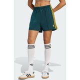 adidas Originals - Firebird - Broek - Geel - Donkergroen - High Waist - Loosefit