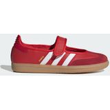 Ballerina - Samba - Zwart - Leer, Suède - Ronde Neus