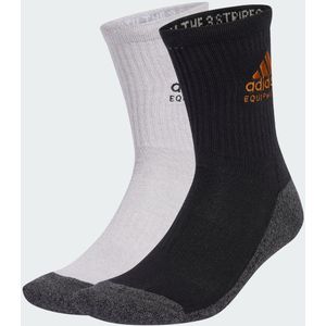 adidas - Equipment Socks - Zwart - 2 Paar - Enkelsokken