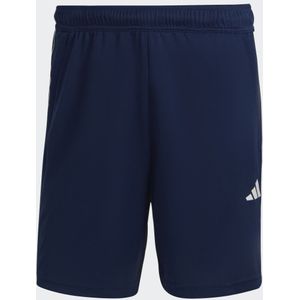 adidas Performance Train Essentials Piqué 3-Stripes Trainingsshort - Heren - Blauw- 2XL