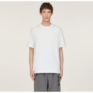 Y-3 - T-shirt - Wit - Katoen - Met Logo