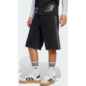 adidas Originals - Firebird - Denim Shorts - True Black - Katoenen Denim