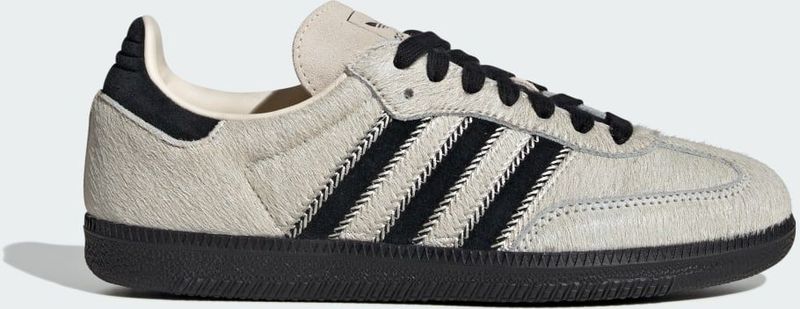 Adidas - Samba OG Wmns - Schoenen - Wit - Bovenwerk van Nep Ponyhaar