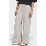 ADIDAS ORIGINALS - Essentials - Broek - Grijs Gemêleerd - Wide Leg - High Waist