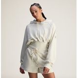 adidas - Cropped Hoodie - Beige - Sweater
