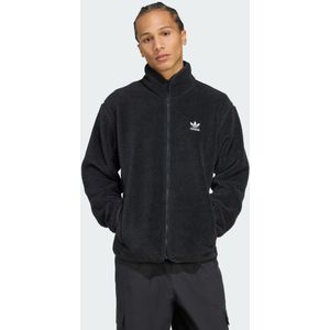 adidas - Originals Trefoil Essentials - Teddy Fleece - Met Volledige Rits