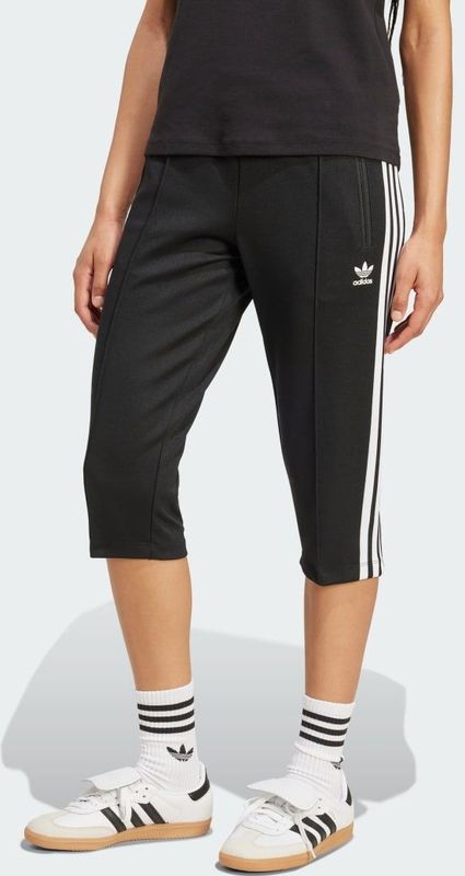 adidas Originals - CAPRI TP - 3/4 Broek - Zwart/Wit - Slim Fit