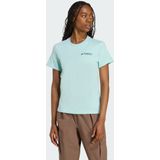 adidas - Terrex Graphic - T-shirt - Turquoise - Katoen