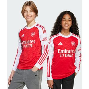 Arsenal 25/26 Thuisshirt met Lange Mouwen Kids