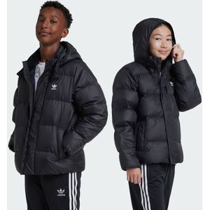 Adidas - Adicolor Down Jacket - Jack - Zwart - 100% Gerecycled Nylon