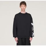 Y-3 - Graphic Crew Sweatshirt - Grijs - Sweater