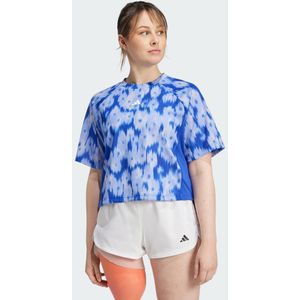 Train Essentials Allover Print Flower Tie-Dye T-shirt