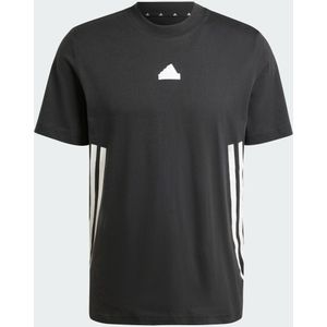 adidas - Future Icons 3-Stripes - T-shirt - Zwart