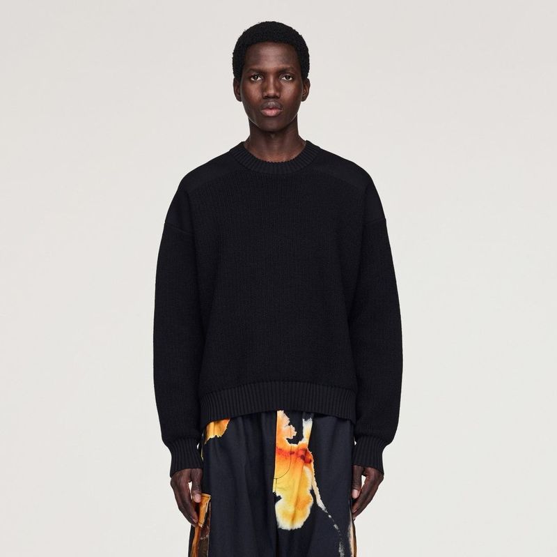 Y-3 - UT - Gebreide Sweater - Zwart
