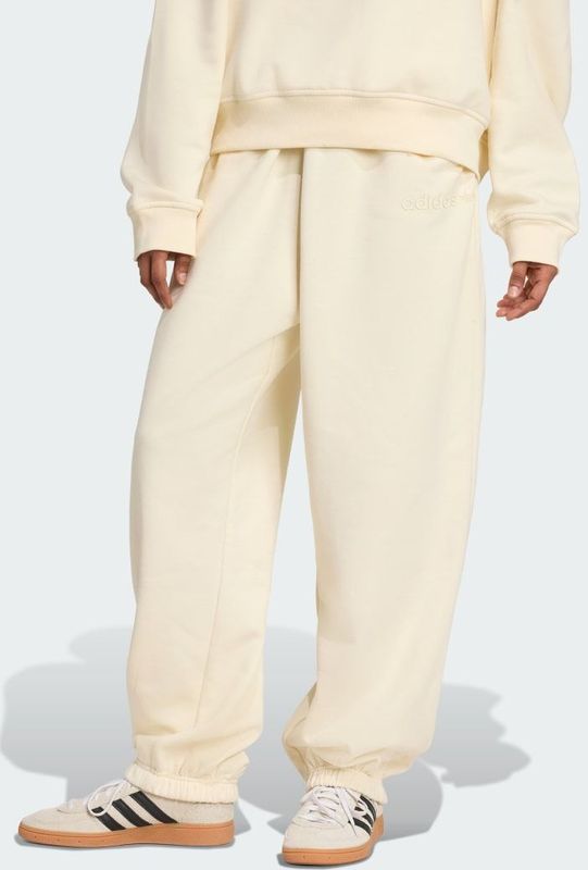 adidas - Essentials Linear Jogger - Broek - Wit