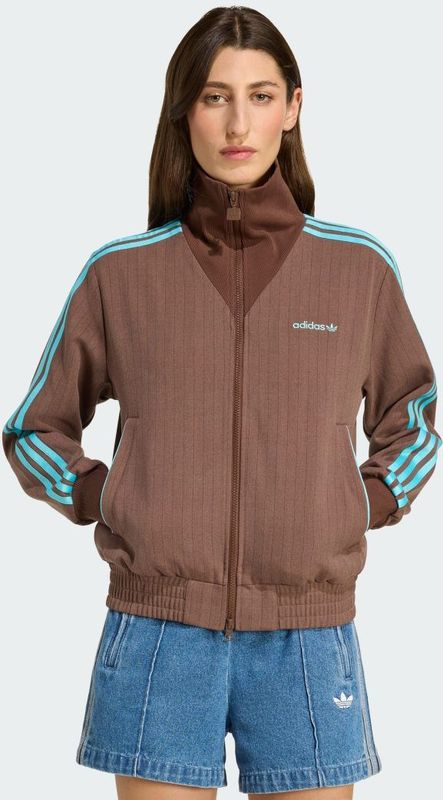 adidas ORIGINALS - Tailored Tracksuit - Sweatvest - Turquoise / Bruin
